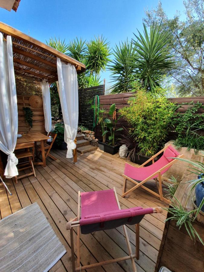 Une Nuit à Bali - Appartement cocooning Solliès-Toucas Exterior foto